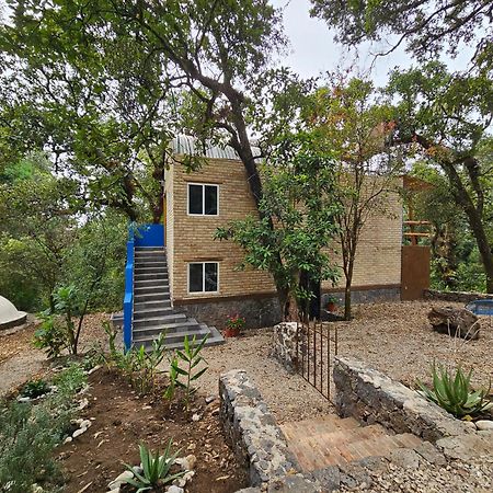 La Cabana Azul Al Fondo Del Bosque De Тепостлан Экстерьер фото